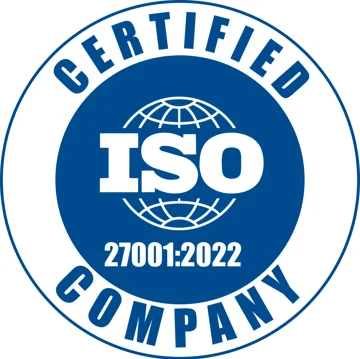ISO 27001 certified