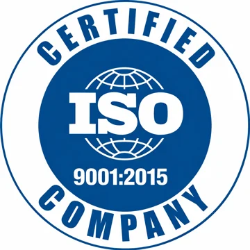 ISO 9001 certified